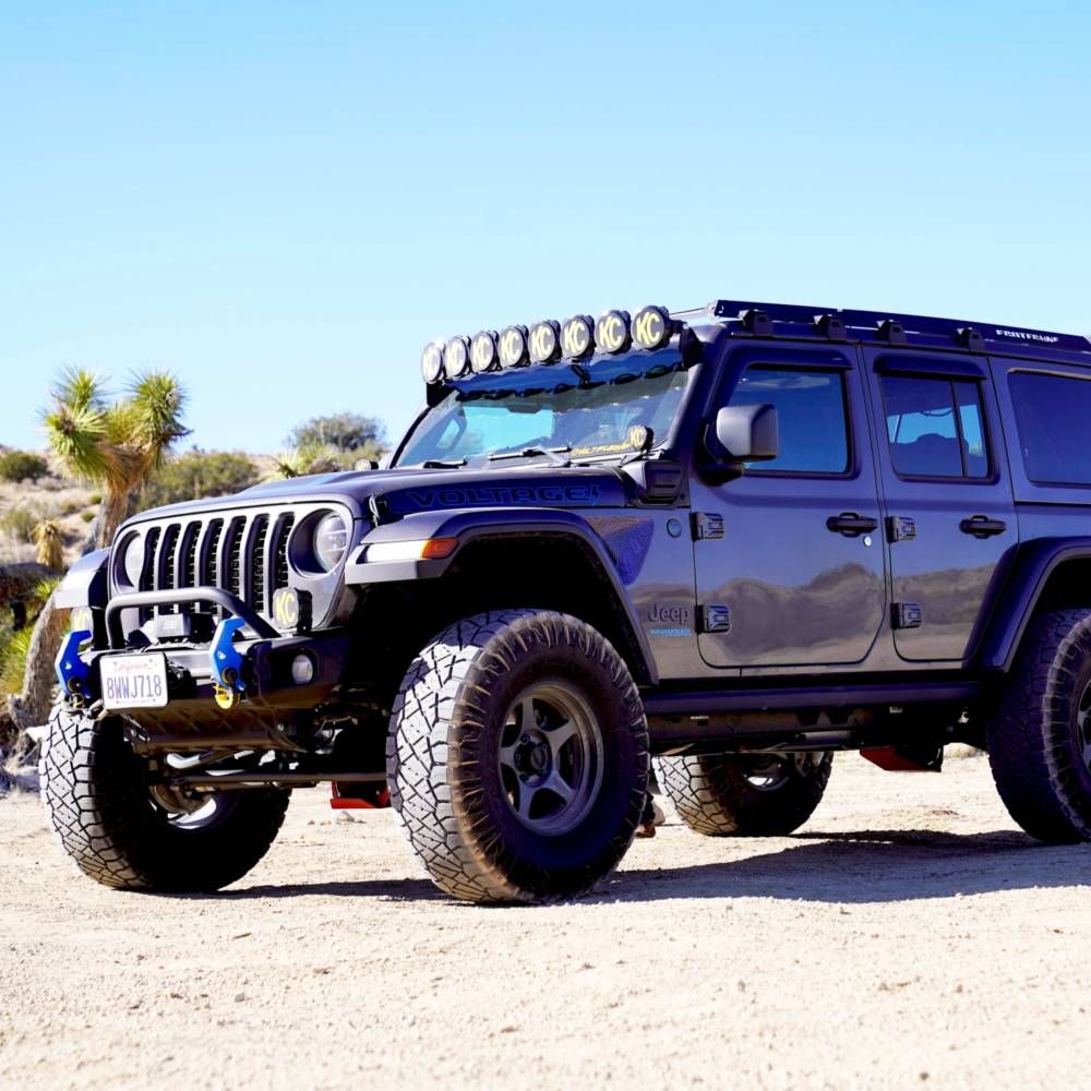 KC Hilites 2021-2024 Jeep Wrangler Gravity LED Pro6 50" 4XE Light Bar Kit 91340