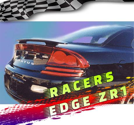 RacersEdgeZR1 2001-2006 Dodge Stratus 4dr Custom Style ABS Spoilers RE103N-1