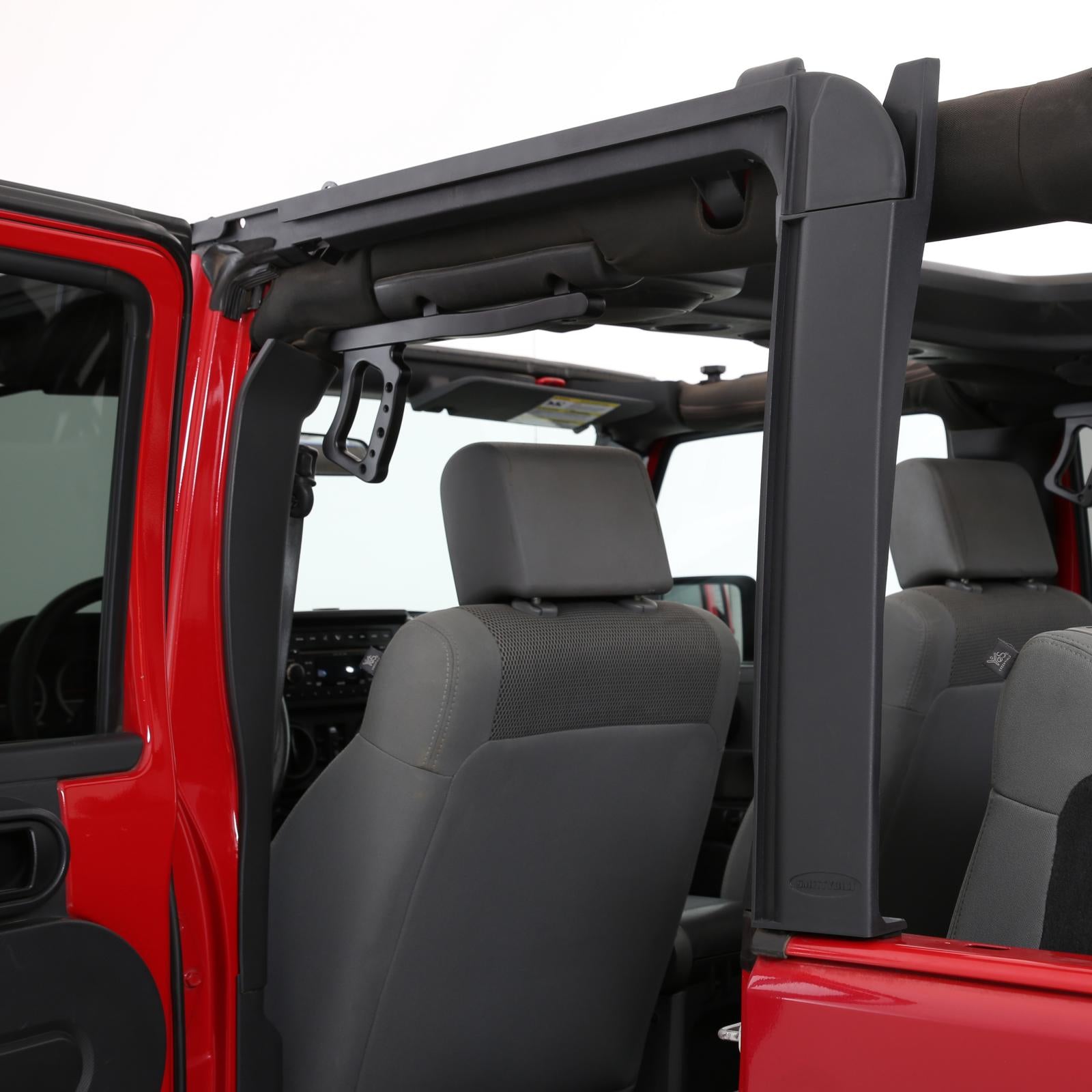 Smittybilt 2007-2023 Jeep Wrangler JKU 4 Door Surrounds OE Style Set Black 91406