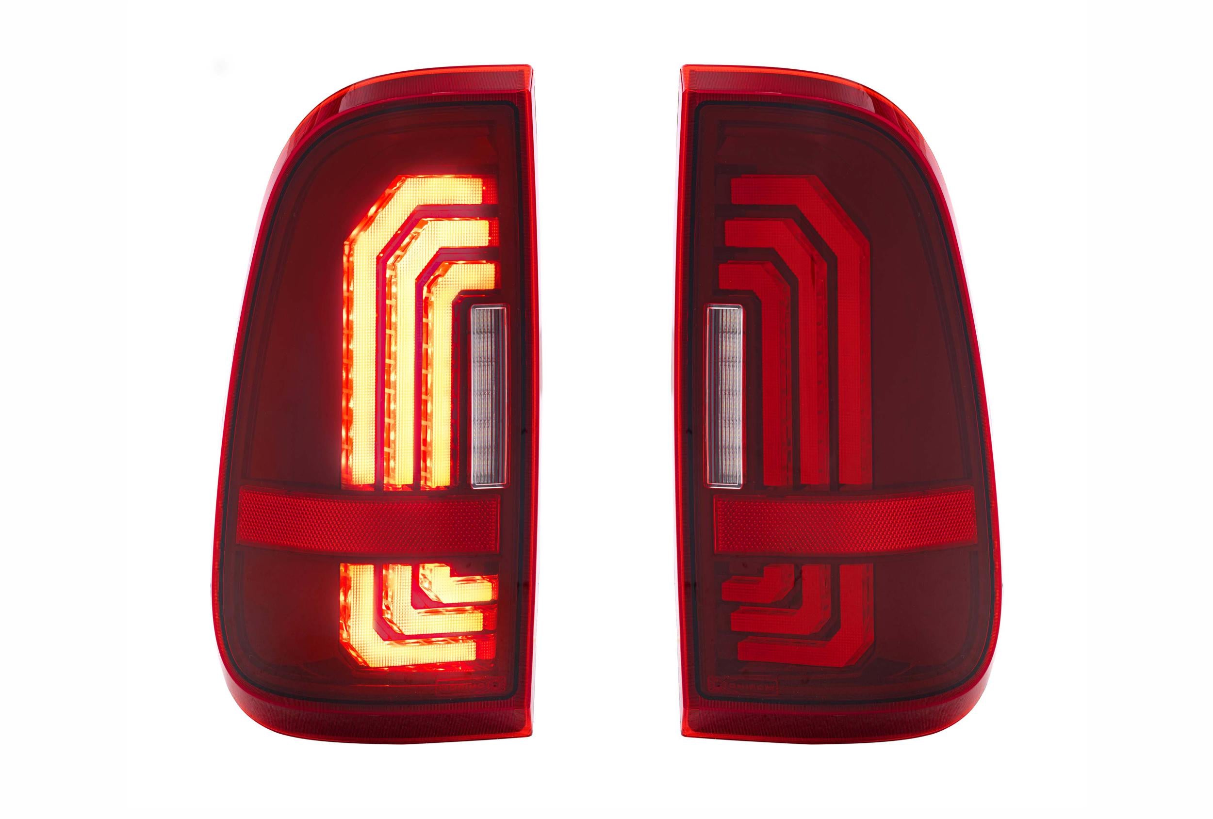 Morimoto 1999-2016 Ford F250 F350 F450 Super Duty Pair Red XB LED Tail Lights LF732