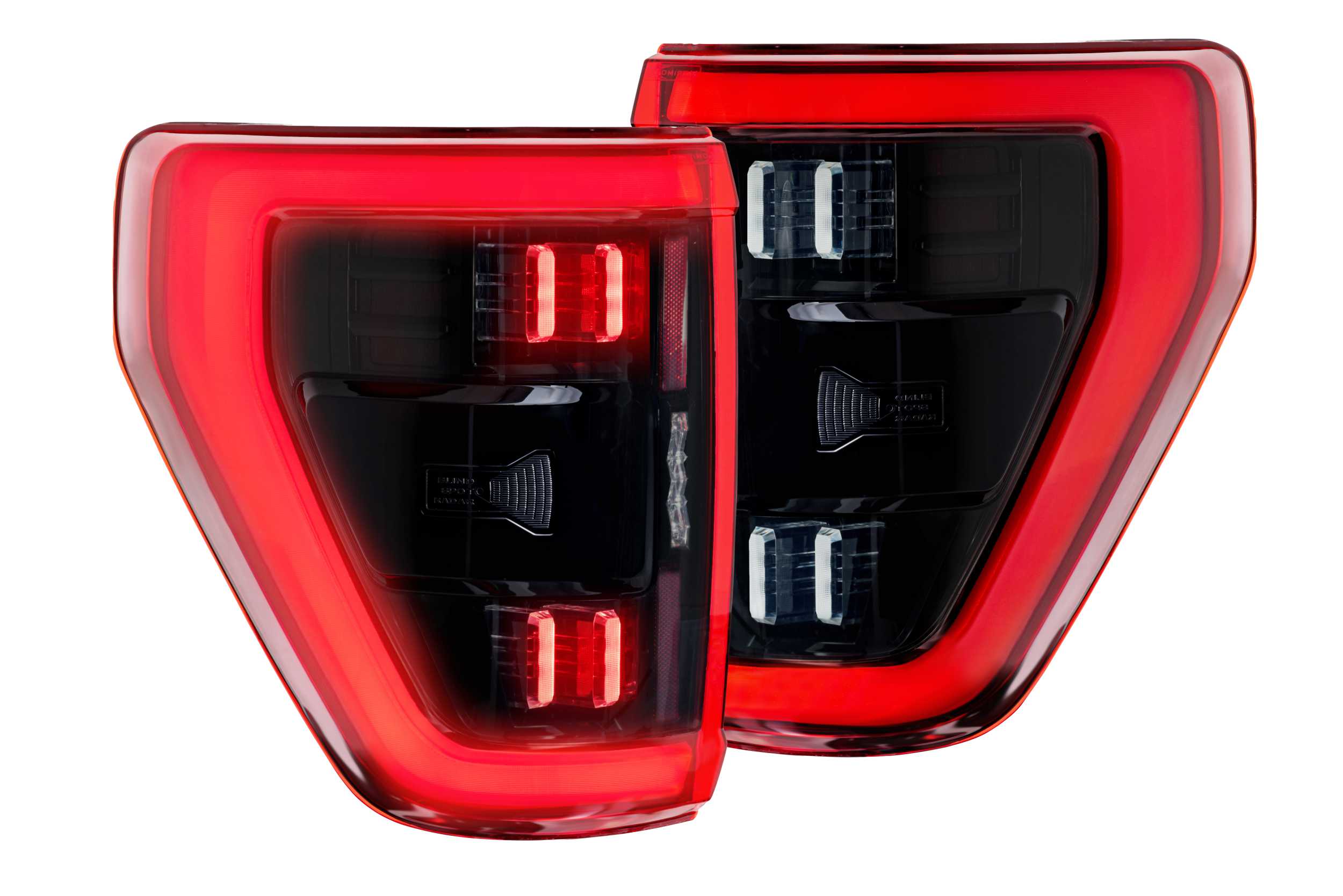 Morimoto 2021-2024 Ford F150 Pair BLIS Red XB LED Tail Lights LF734