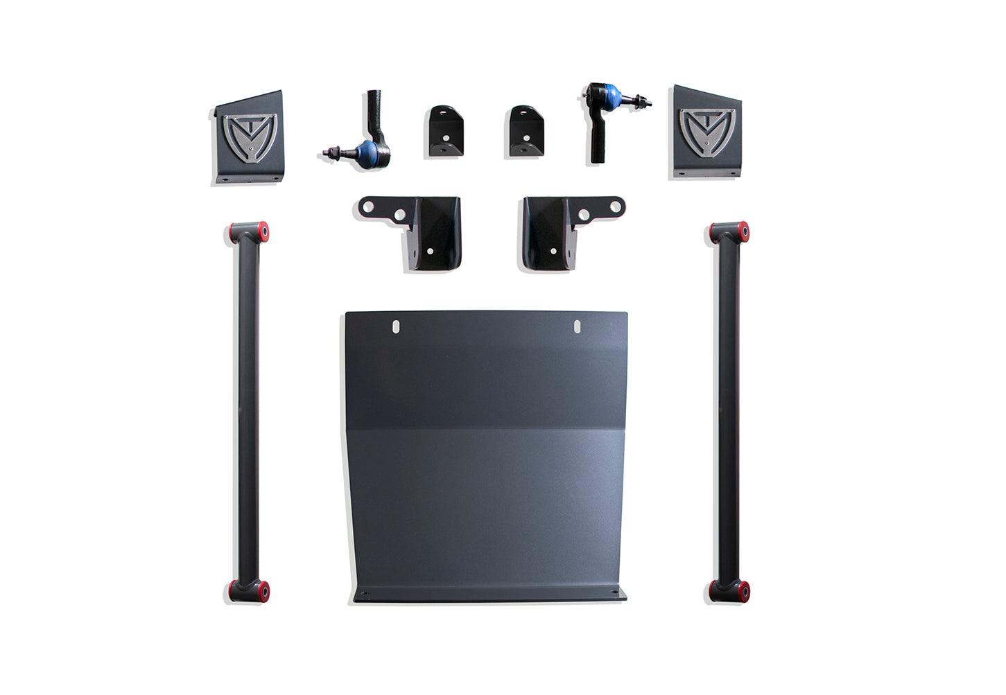 MaxTrac Suspension 2019-2025 Chevrolet Silverado 1500 GMC Sierra 1500 2WD Box 7"-10" Lift Kit Including Sway Bar Brackets & A Skid Plate 941900-5