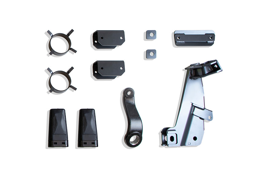 MaxTrac Suspension 4WD Box 8" Lift Kit Including A Trac Bar Bracket Sway Bar Brackets Extended Bump Stops Pitman Arm & Hardware 947200-5