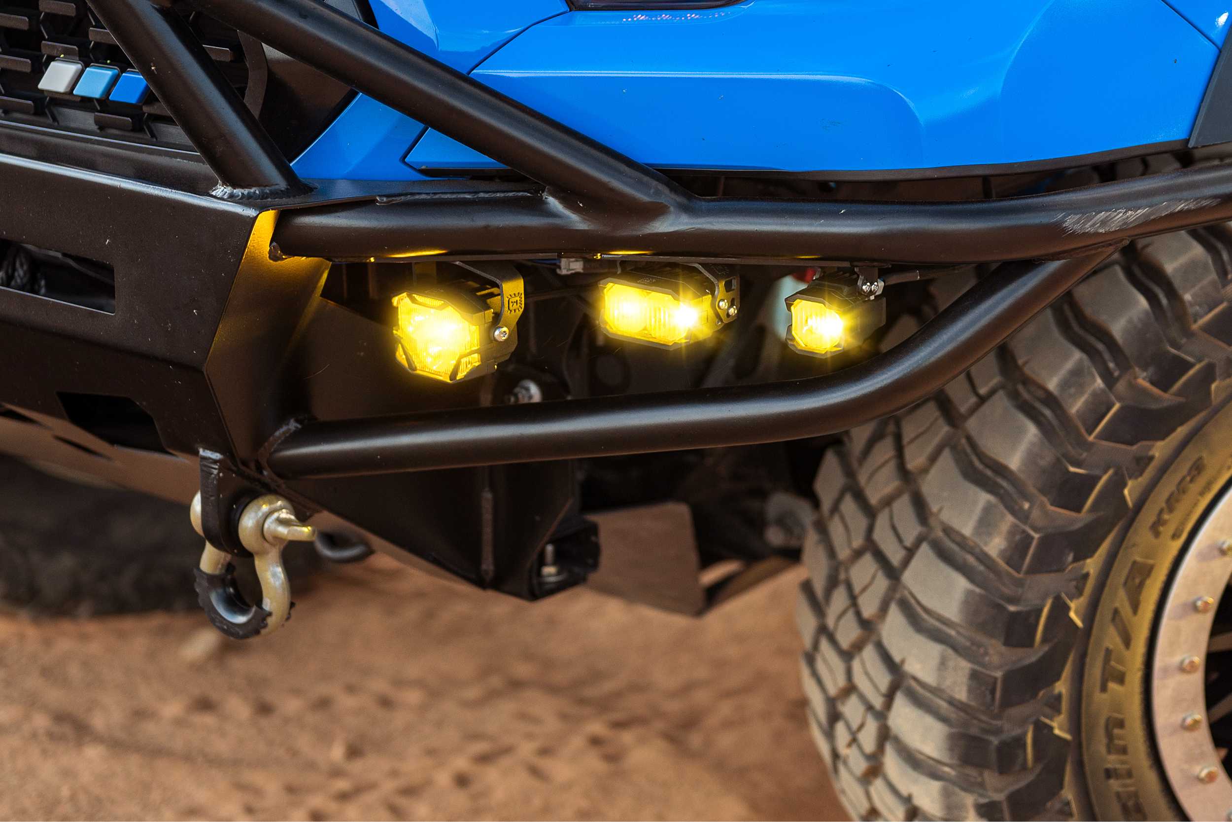 Morimoto 1Banger HXB LED Pod Spot Yellow Pair BAF095