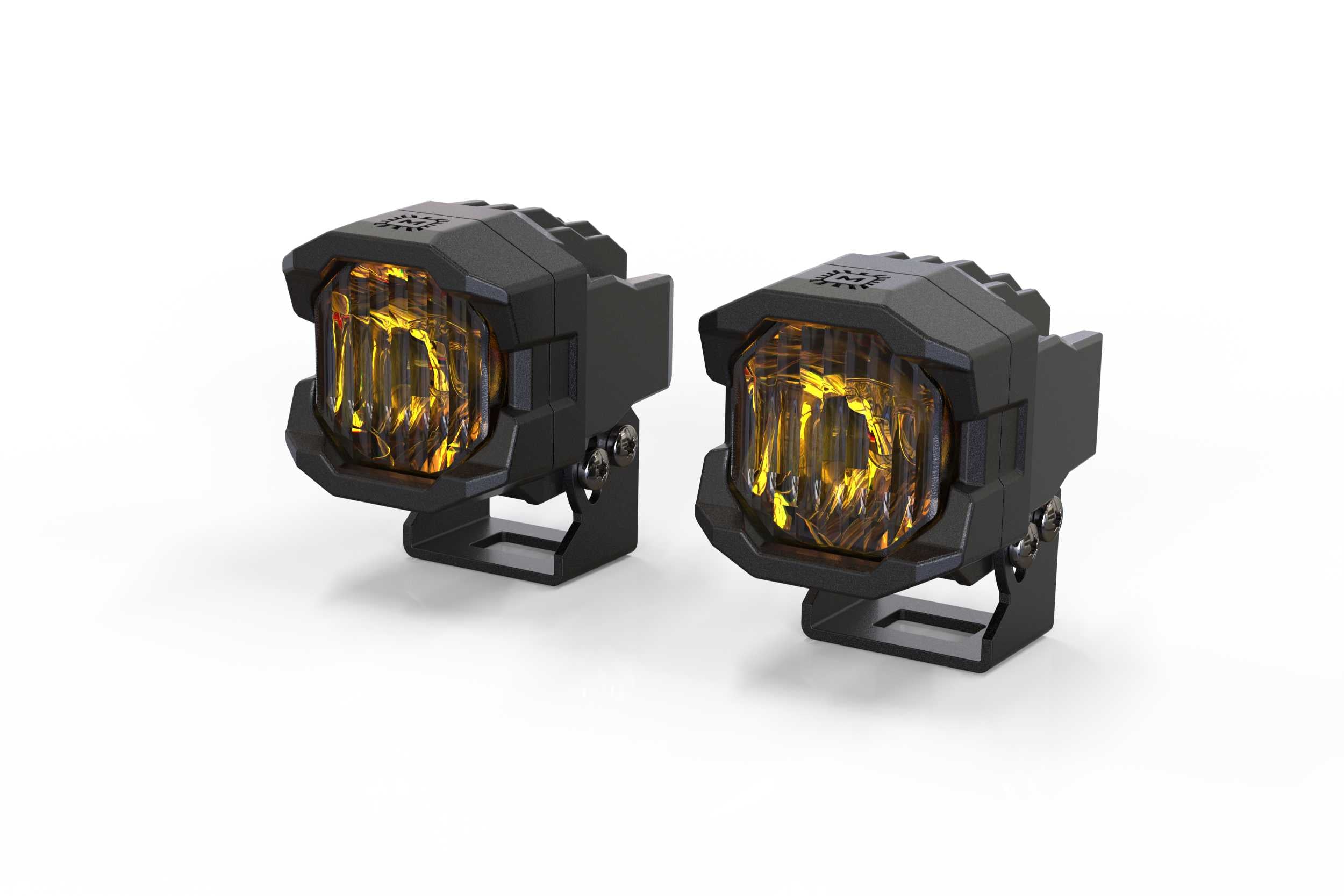 Morimoto 1Banger HXB LED Pod Combo Yellow Pair BAF099