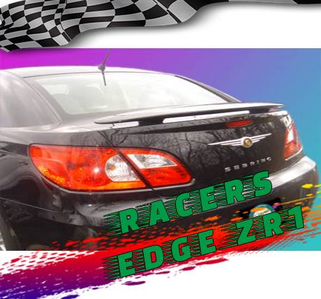 RacersEdgeZR1 2001-2006 Chrysler Sebring 4dr Custom Style ABS Spoilers RE103N-8