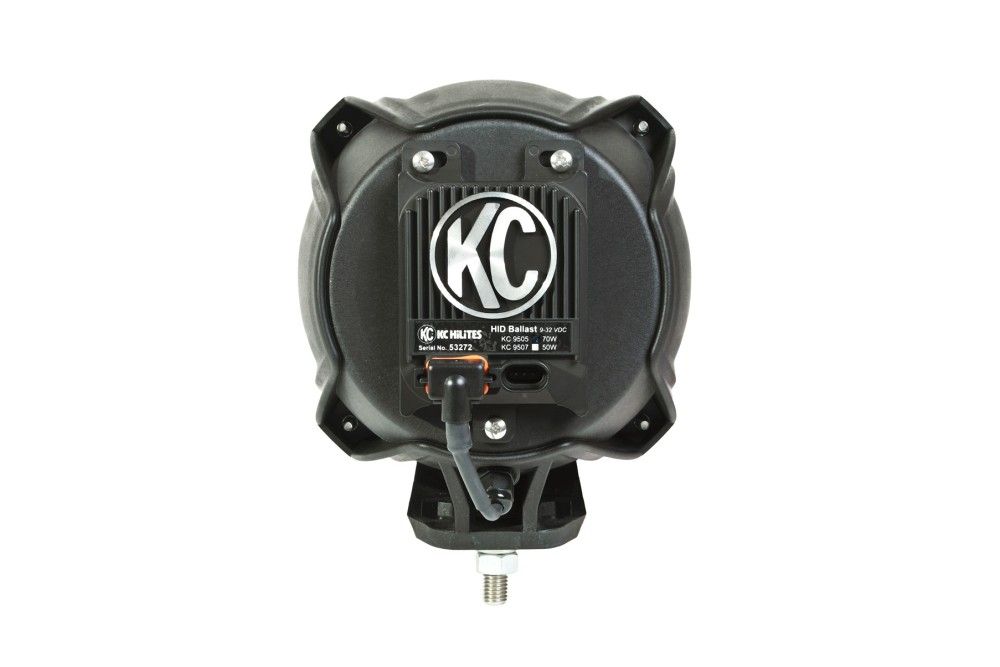 KC Hilites 7" Carbon POD HID Single Light 70W Spread Beam 96427