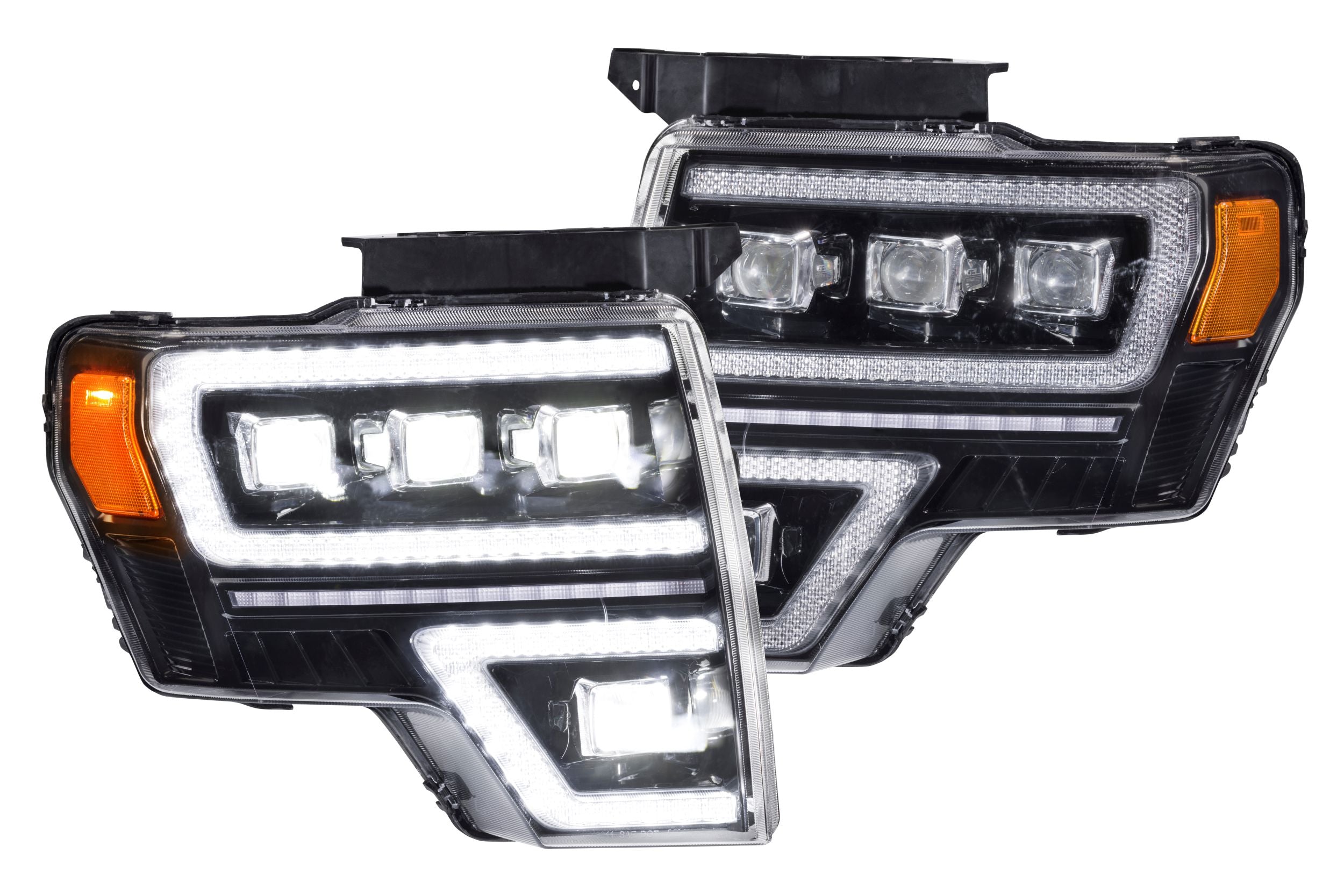 Morimoto 2009-2014 Ford F-150 Carbide LED Headlights Pair GTR.HL35