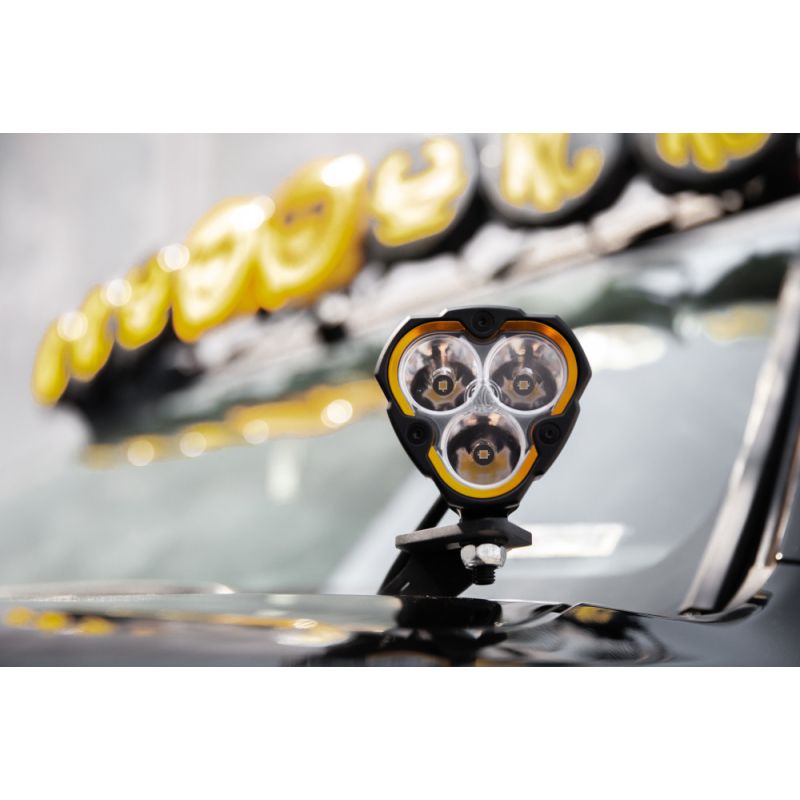 KC Hilites 2016-2024 Toyota Tacoma FLEX ERA 3 2 Light System Ditch Mount 40W Combo Beam 97137