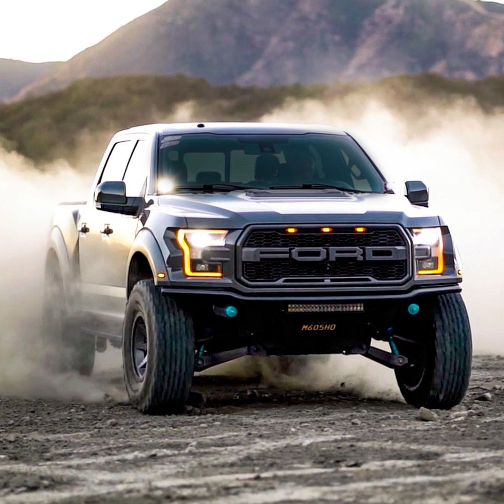 KC Hilites 2015-2020 Ford F-150 2017-2020 Raptor FLEX ERA 3 2 Light System Ditch Mount 40W Combo Beam 97143