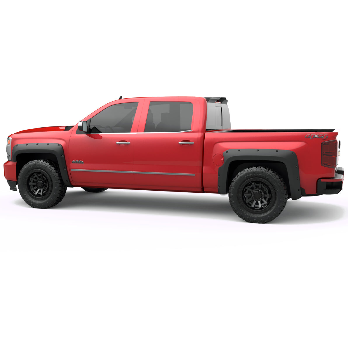 EGR 2014-2019 Chevrolet Silverado GMC Sierra 1500 Silverado Sierra 2500HD 3500HD Crew Cab Extended Cab Pickup Truck Cab Spoiler 981579