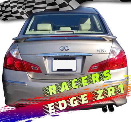 RacersEdgeZR1 2013 Infiniti M35 M35X Custom Style ABS Spoilers RE162L ...