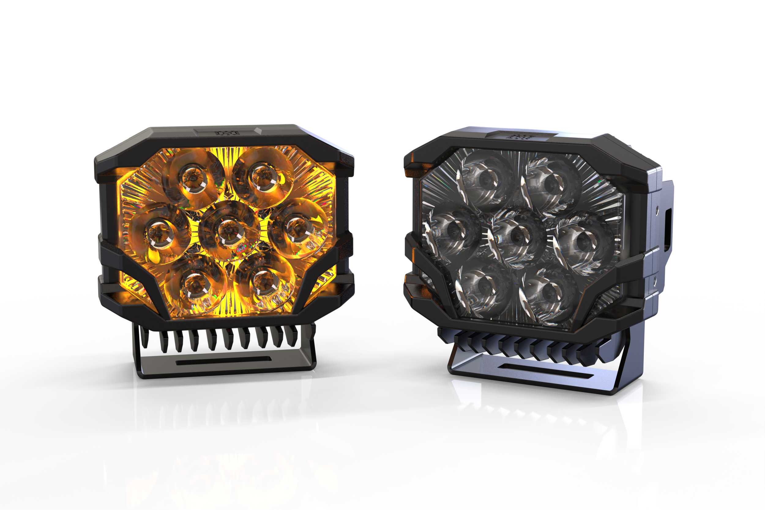 Morimoto BigBanger NCS LED Pod Amber DRL Combo White Each BAF120