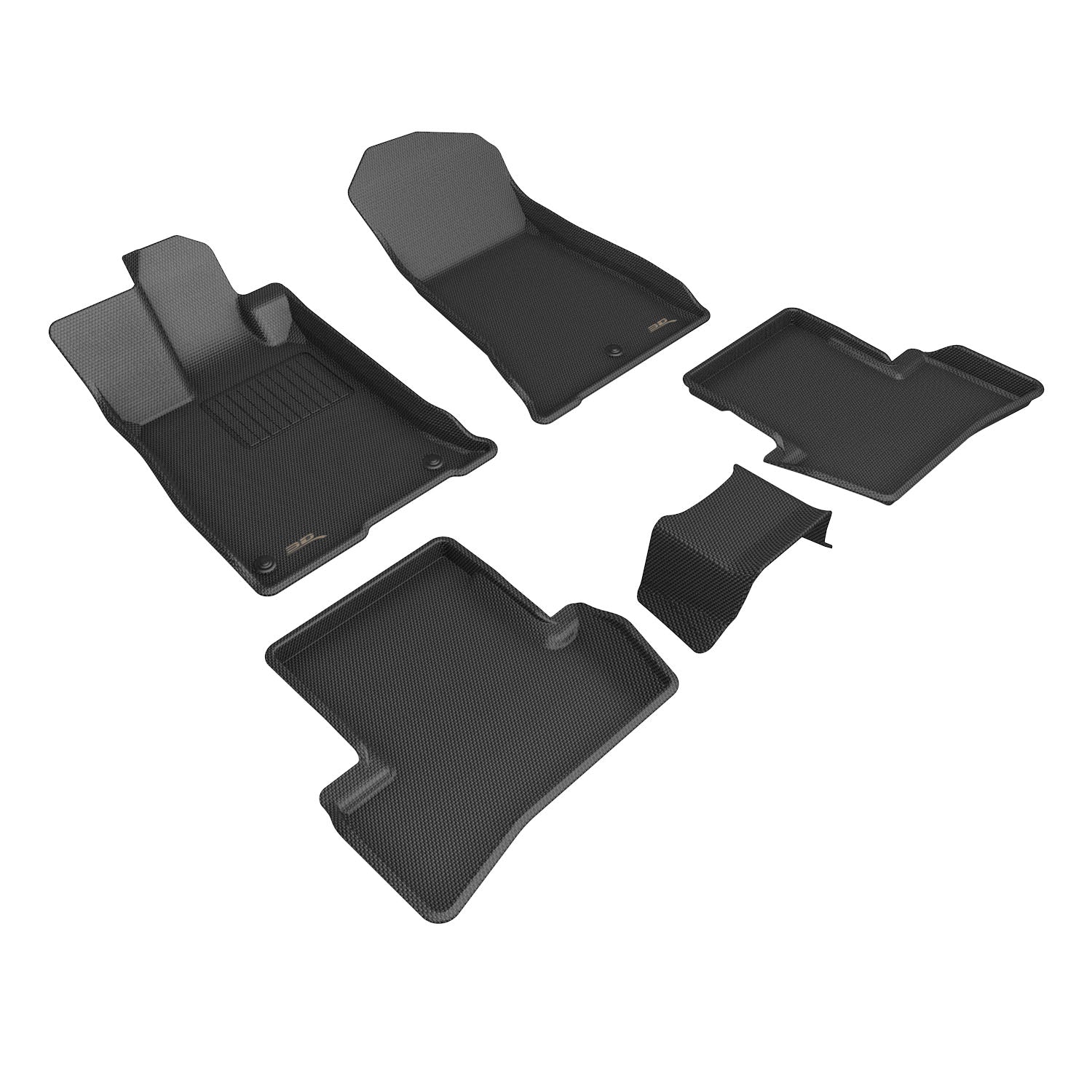 3D Maxpider 2021-2023 Acura TLX Custom Fit Kagu Black Floor Liner L1AC01901509