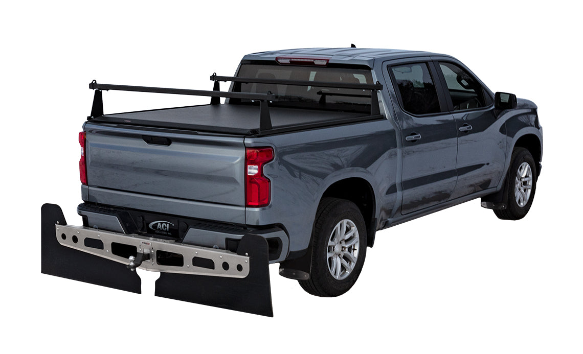 ADARAC 2007-2021 Toyota Tundra 8' Matte Black Aluminum M-series Truck Bed Racks F4050032