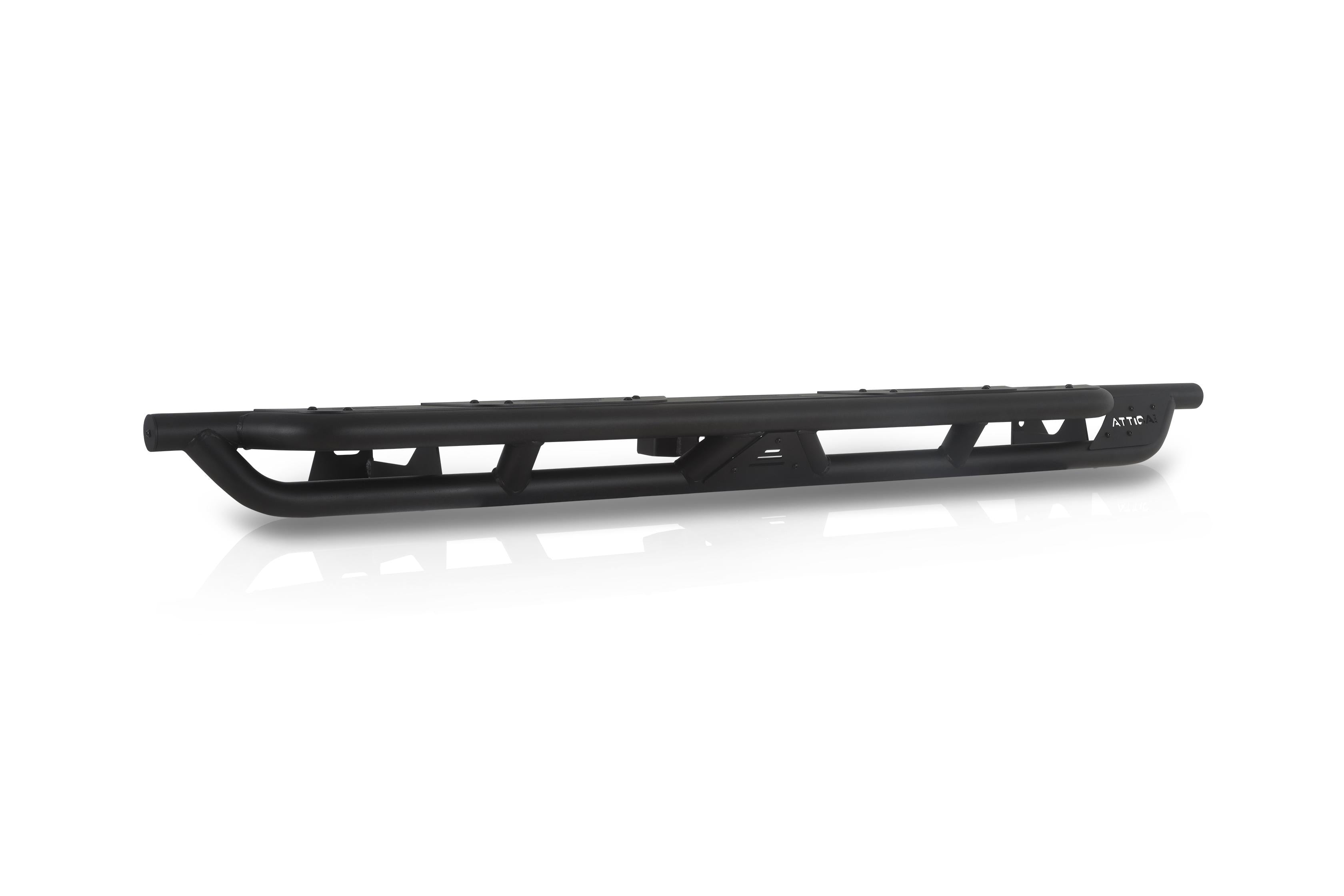 Attica 2019-2024 Jeep Gladiator JT Terra Series Powder Coated Steel Black Side Step ATTJT02C104-BX