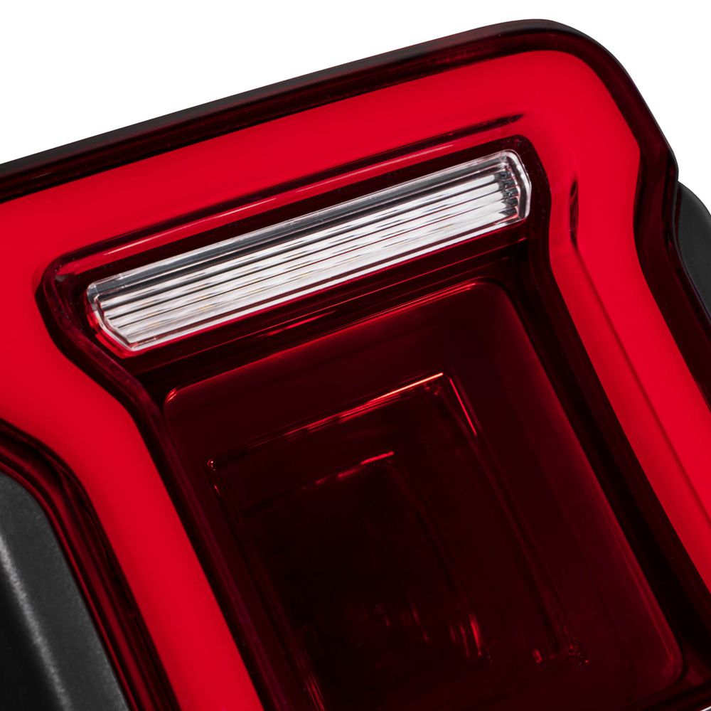 Form Lighting 2018-2022 Jeep Wrangler JL Sequential LED Taillights Red Lens FL0013