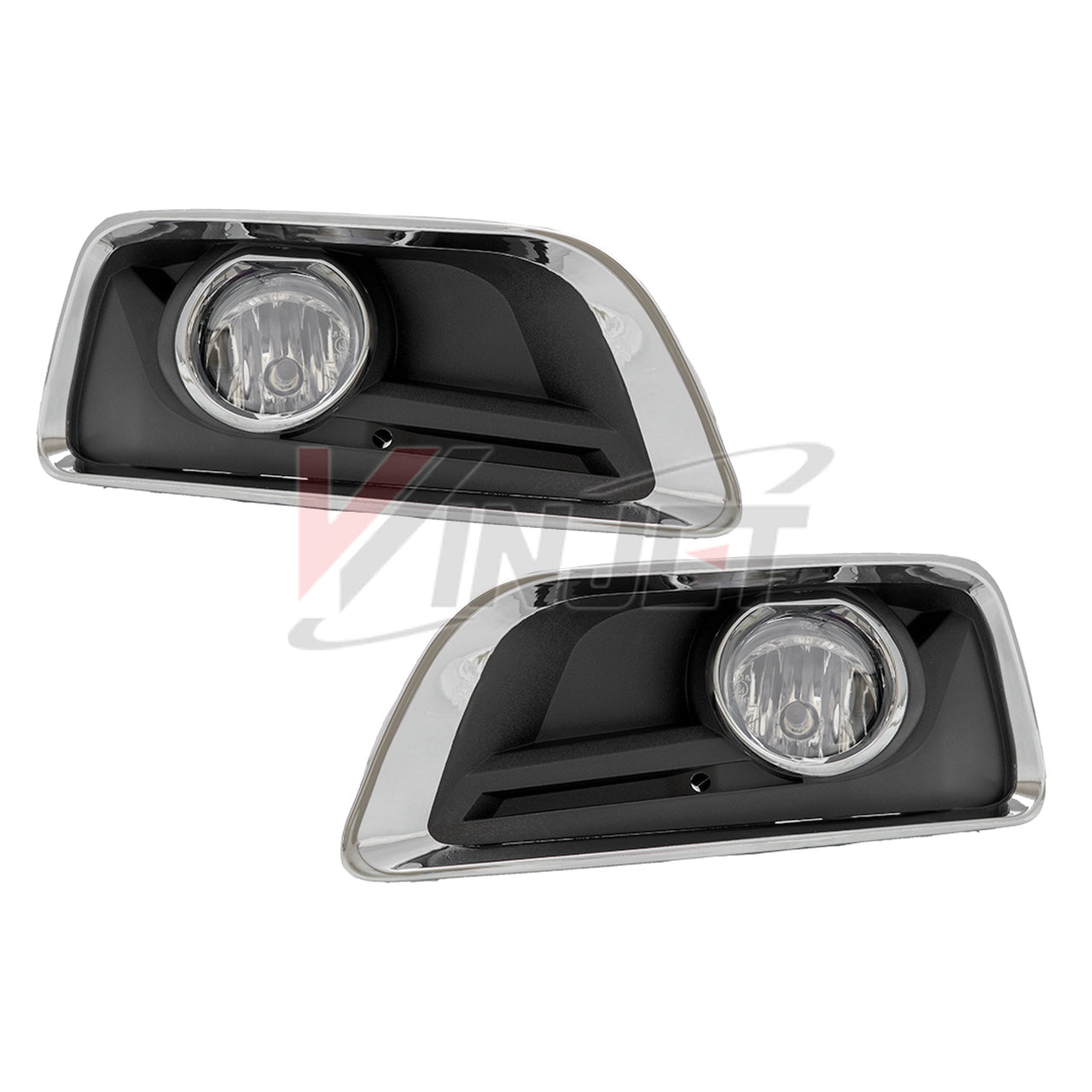 Winjet 2013-2015 Chevrolet Malibu Replacement Fog Light Set Clear WJ30-0513-09