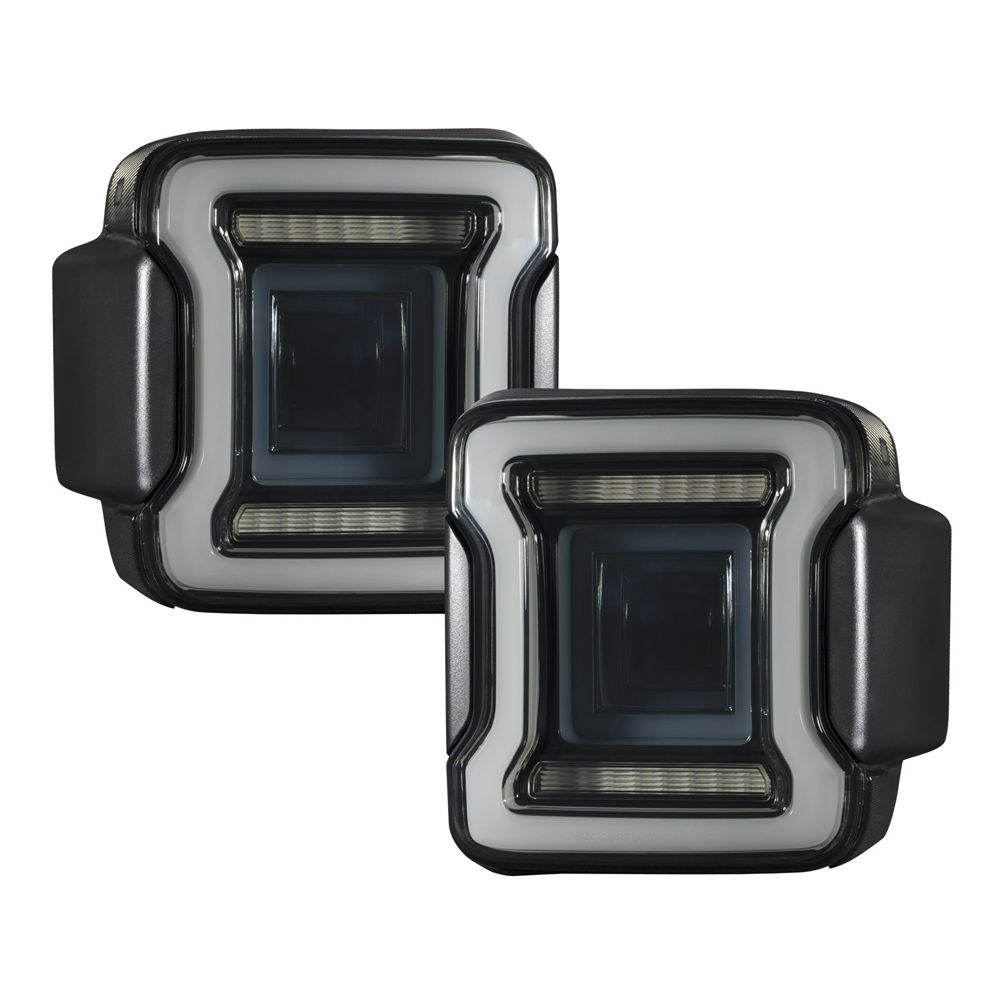 Form Lighting 2018-2022 Jeep Wrangler JL Sequential Led Taillights Smoked Lens FL0014