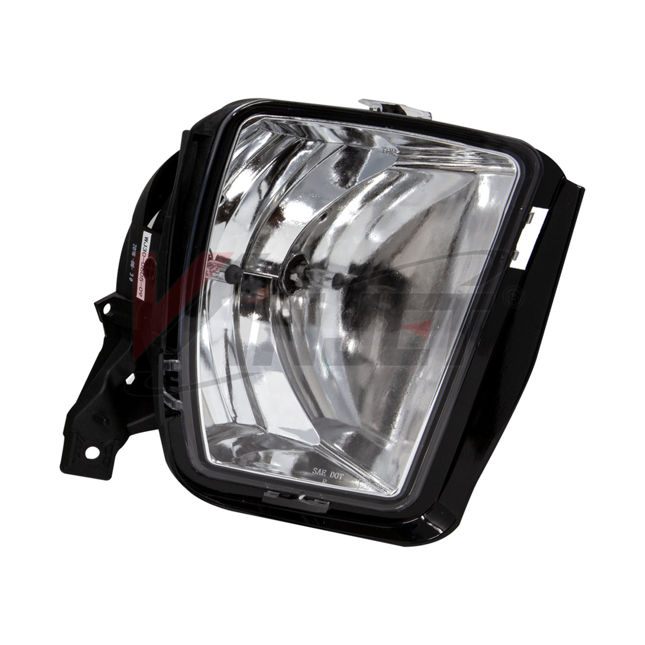 Winjet 2013-2018 Dodge RAM Fog Lights Clear WJ30-0605-09