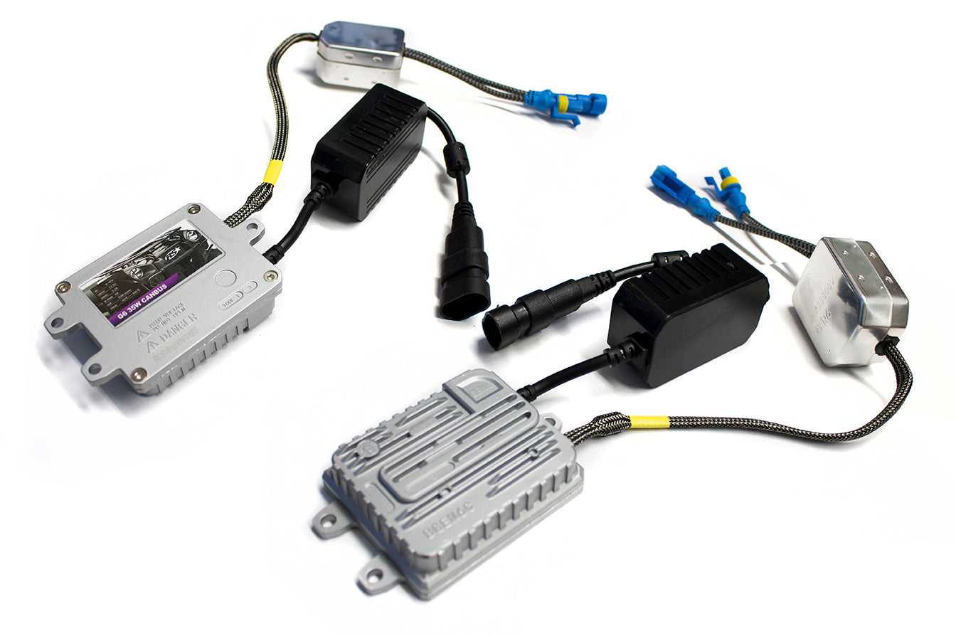 Race Sport GEN6 Super-Slim 35W CANBUS Ballast Plug N Play Compatible with 99.9 Percent of Vehicles Pair BGEN6C-PR