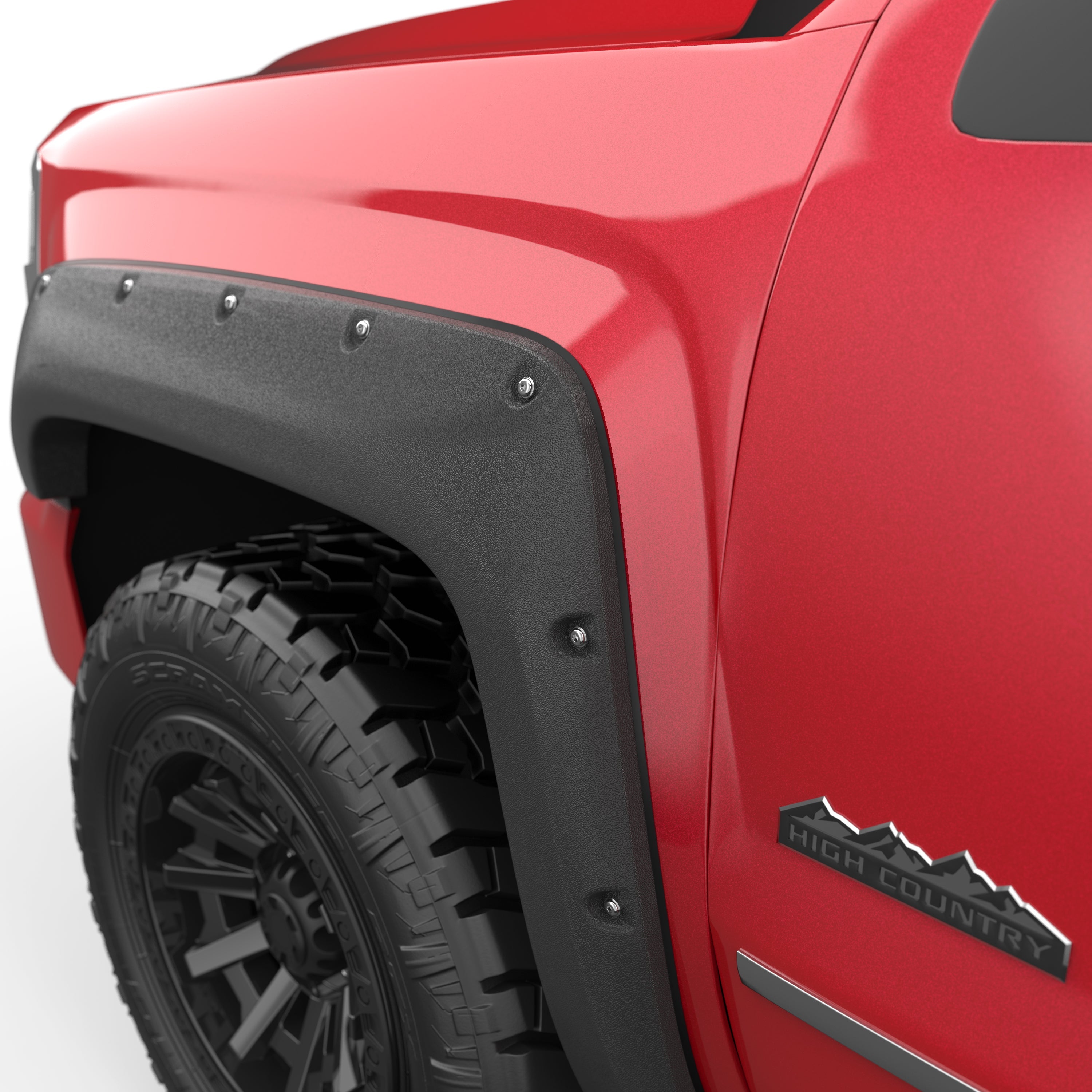 EGR 2014-2018 Chevrolet Silverado 1500 Short Box Only Set Of 4 Baseline Bolt Style Fender Flares BLF1008