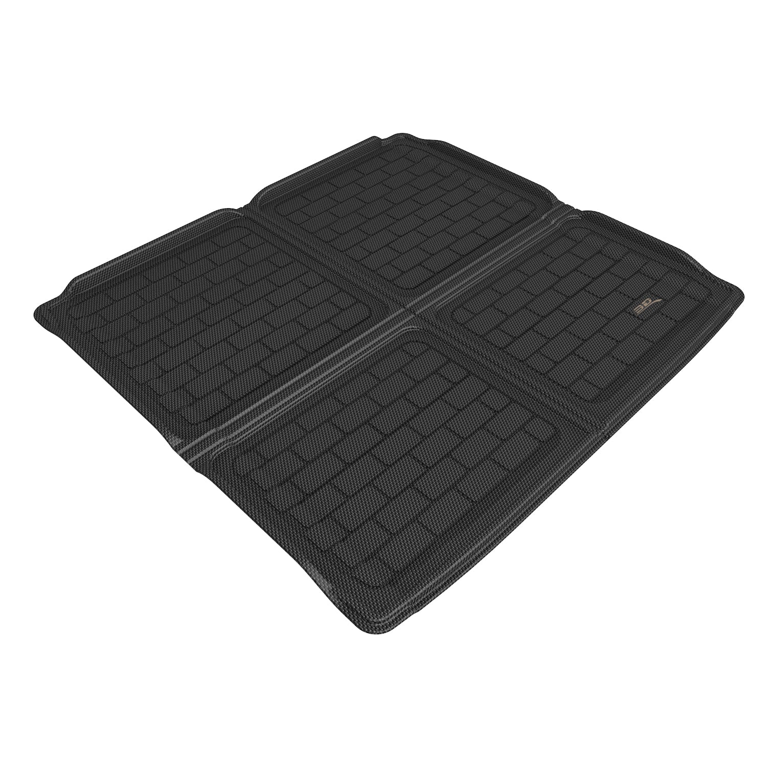 3D Maxpider 2022-2024 BMW IX Custom Fit Kagu Carbon Fiber Embossed Pattern Cargo Liner Black M1BM1241309