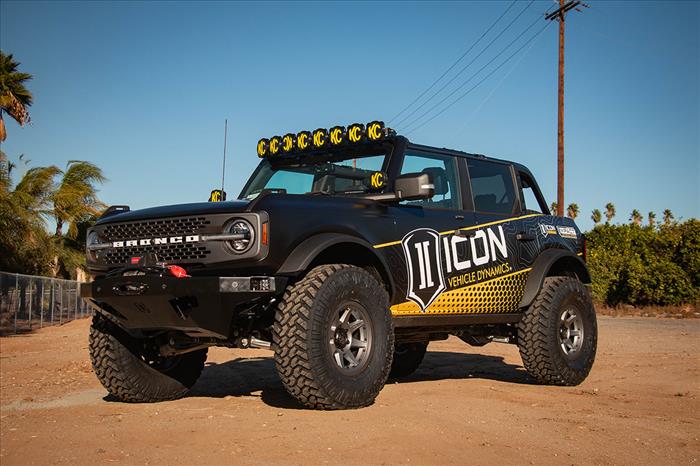 Icon Vehicle Dynamics 2021-2022 Ford Bronco Billet UCA Pro Delta Joint Kit 48500DJ