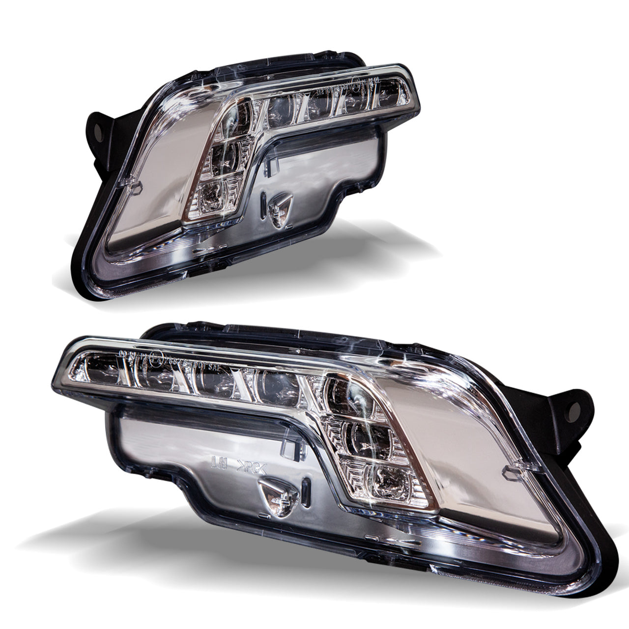 Winjet 2011-2013 Mercedes Benz E-Class W212 S212 E-Class Coupe C207 A207 Day Time Running Light Clear WJ40-0571-09