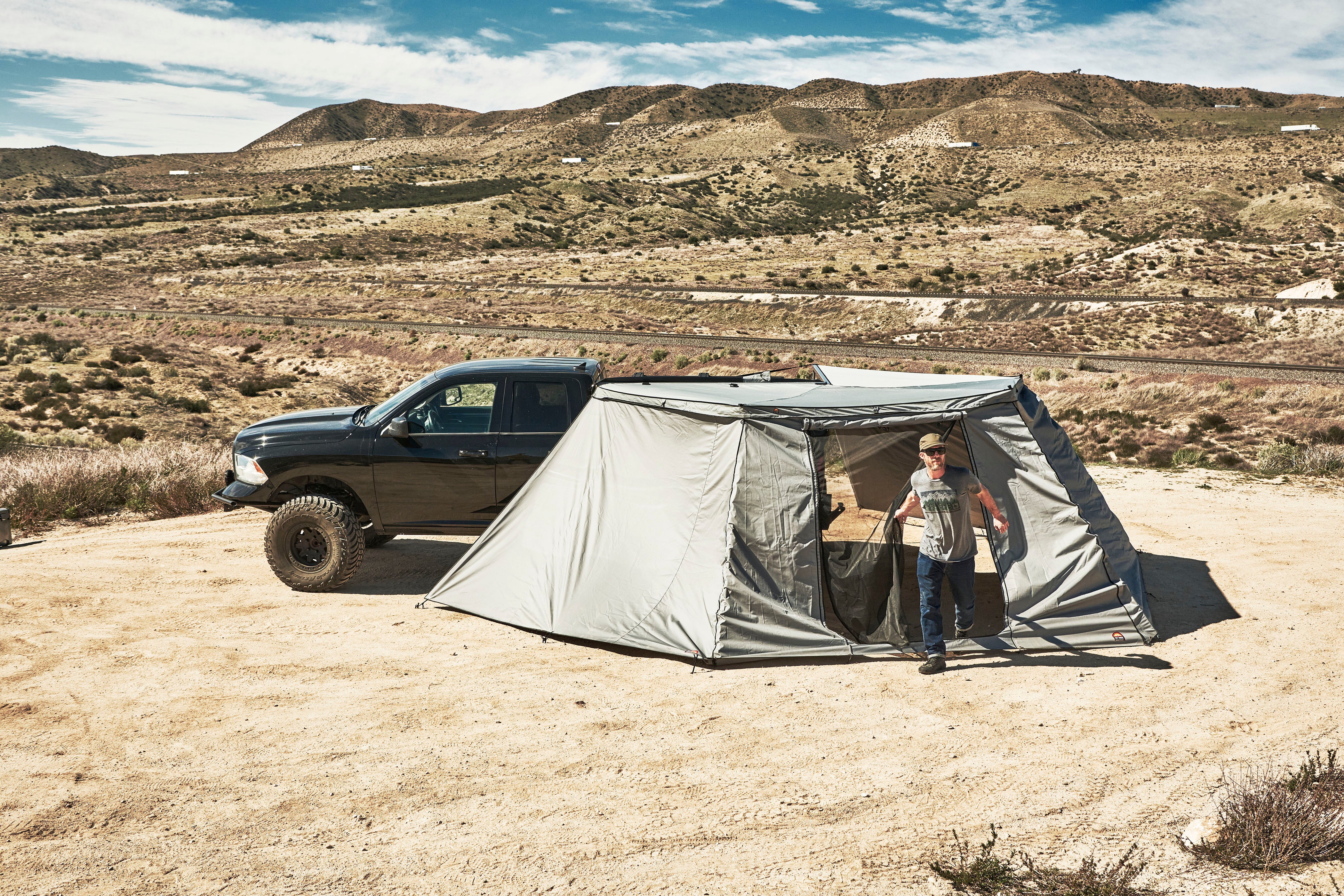 Body Armor 4x4 270 Degree Green Awning Wall Kit 11003