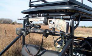 Great Day Custom Cart Power Ride Gun Rack 36"-50" Roll Bar Width Uvccpr700