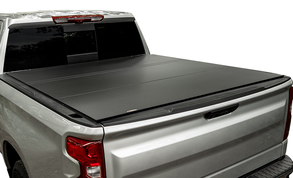 Lomax 2023-2024 Chevrolet Colorado GMC Canyon 5' Box Carbon Fiber Folding Hard Tonneau Cover B5020119