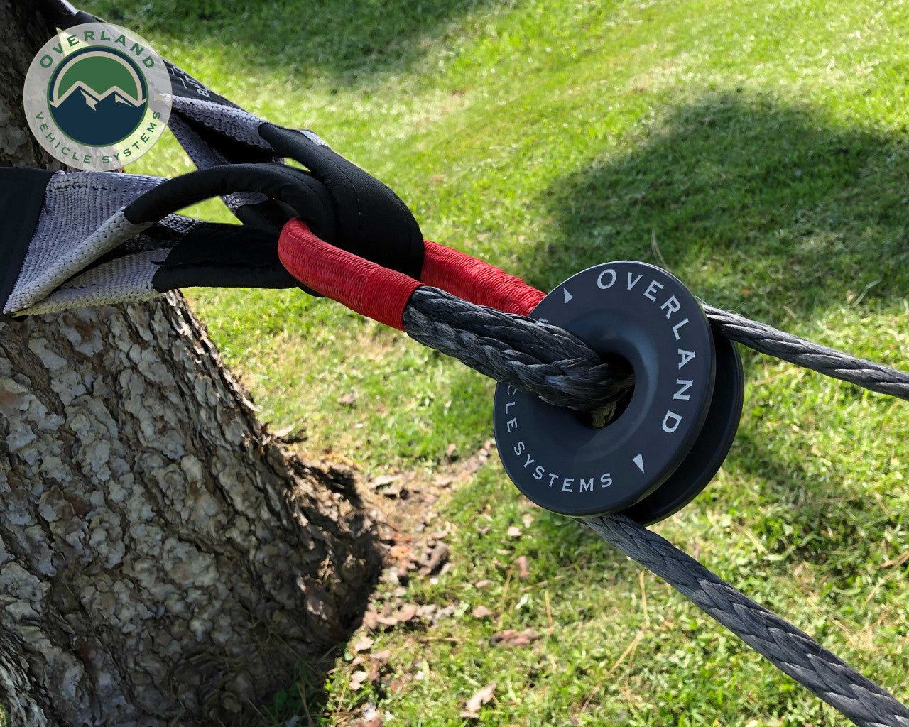 OVS 7/16" 41,000 Lb. And 4.0" 41,000 Lb. Recovery Ring Combo Pack Soft Shackle 19-4716