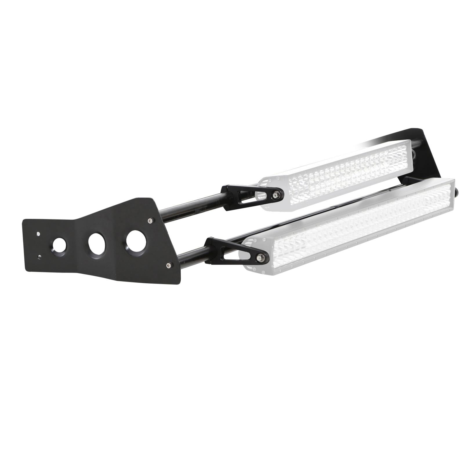 Smittybilt 2007-2018 Jeep Wrangler JK Rubicon 2 Door Models 4 Inch Light Bar Mount Kit D8084