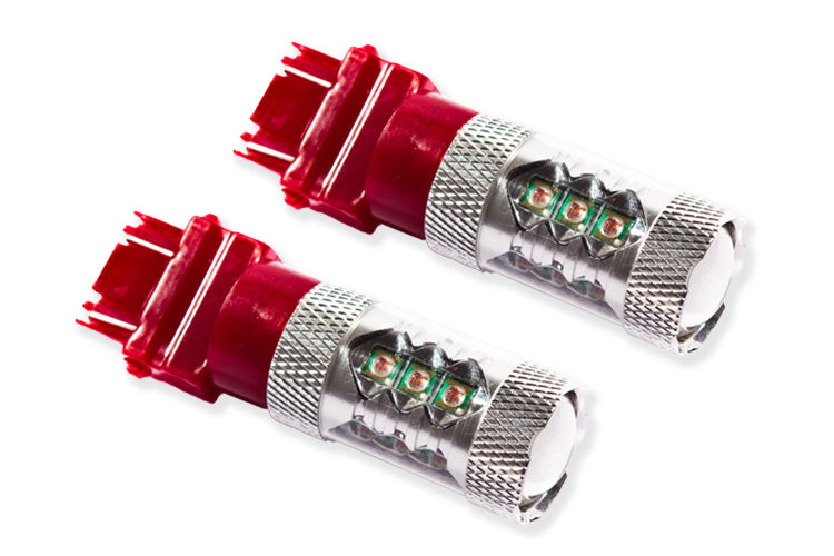 Diode Dynamics 3157 LED Bulb XP80 LED Red Pair DD0059P