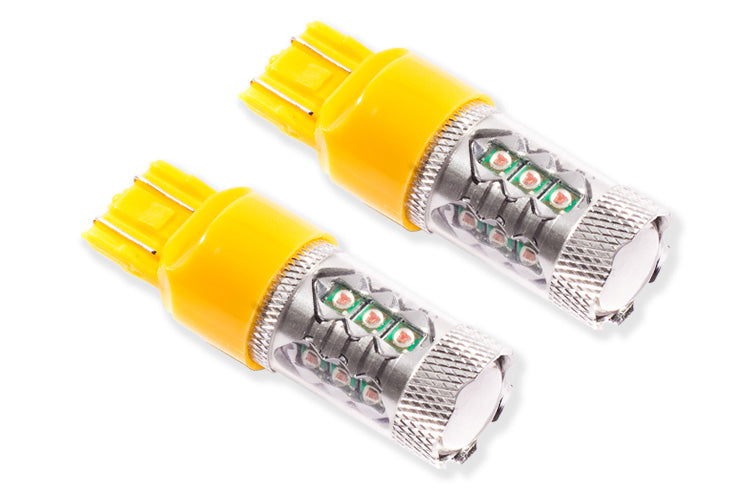 Diode Dynamics 7443 LED Bulb XP80 LED Amber Pair DD0114P