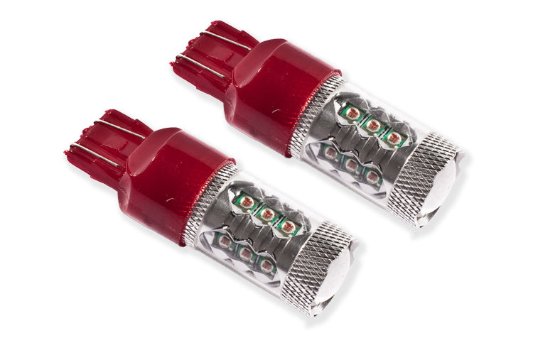 Diode Dynamics 7443 LED Bulb XP80 LED Red Pair DD0115P