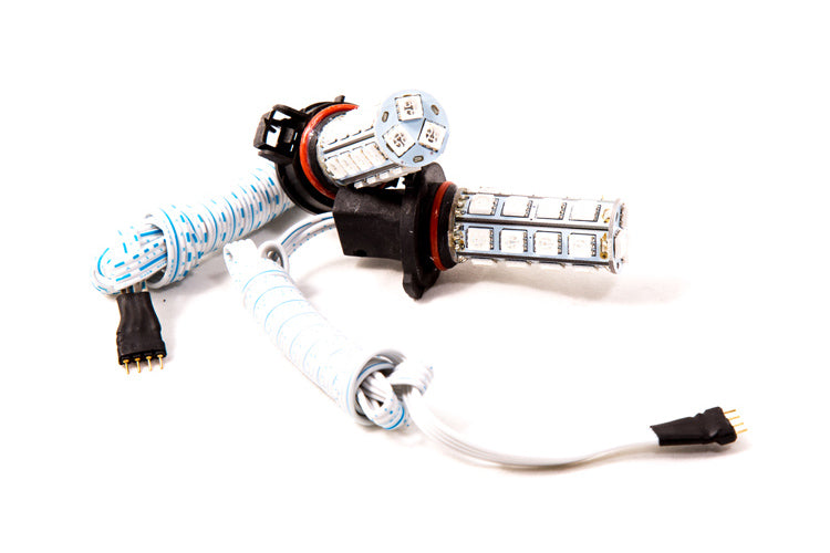 Diode Dynamics 2013-2019 Dodge Ram 1500 RGB Multicolor Fog Light LEDs Pair DD0137P