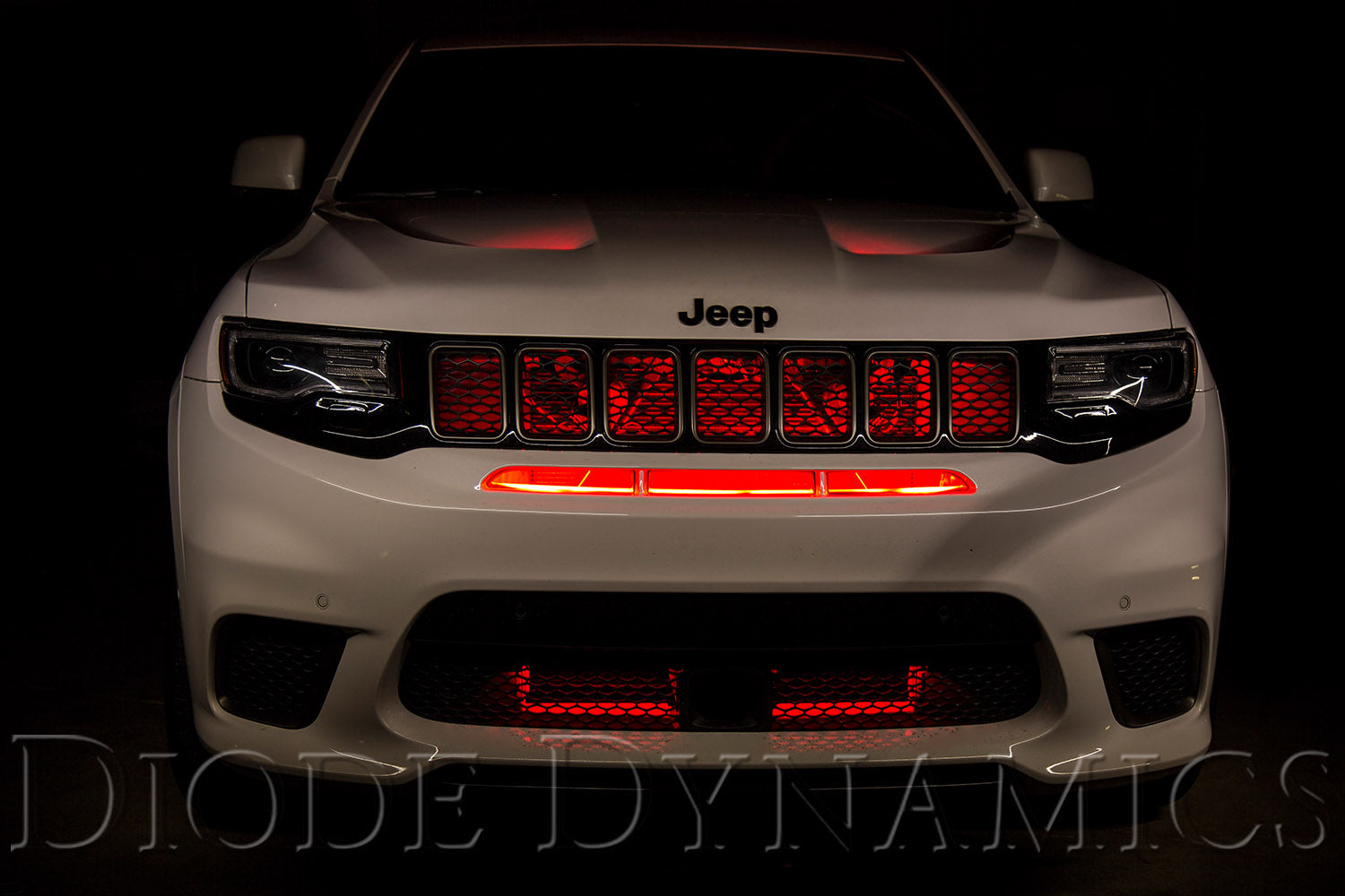 Diode Dynamics RGBW Grille Strip Kit 4pc Multicolor DD0445