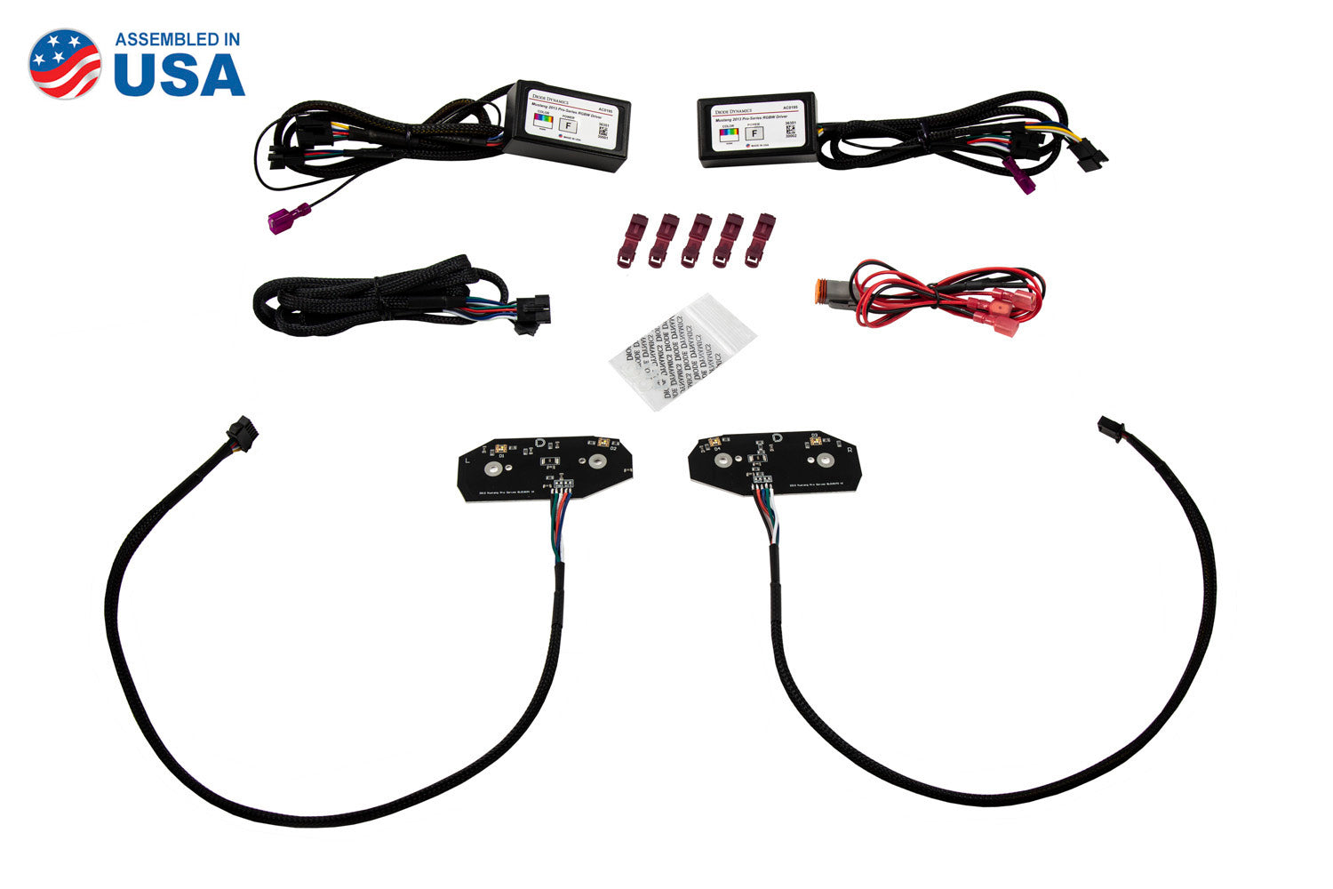 Diode Dynamics 2013-2014 Ford Mustang RGBW DRL LED Boards DD2006