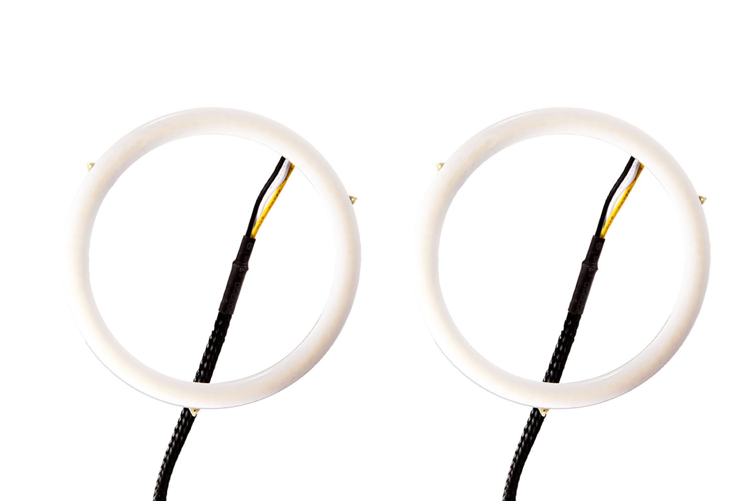 Diode Dynamics 1997-1998 Toyota Supra 2007-2018 Jeep Wrangler Halo Lights LED 90mm White Pair DD2074