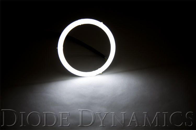 Diode Dynamics 2003-2008 Hyundai Tiburon LED Halo Lights 80mm 100mm Amber Pair DD2156