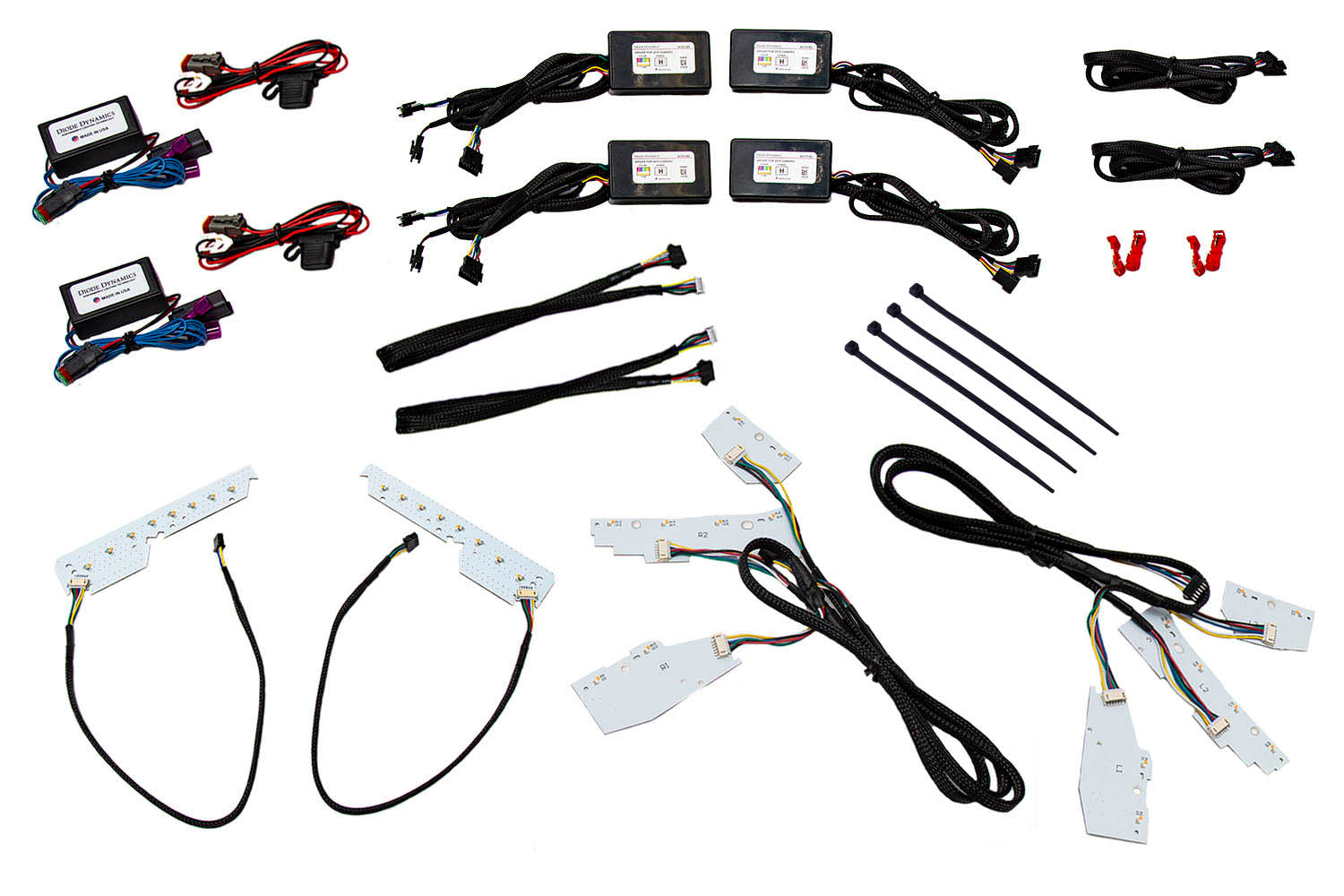 Diode Dynamics 2016-2018 Chevrolet Camaro RGBW Upper and Lower DRL Boards DD2258