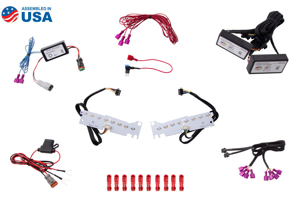 Diode Dynamics 2017-2020 Chevrolet Camaro ZL1 RGBWA Lower DRL Boards DD2292