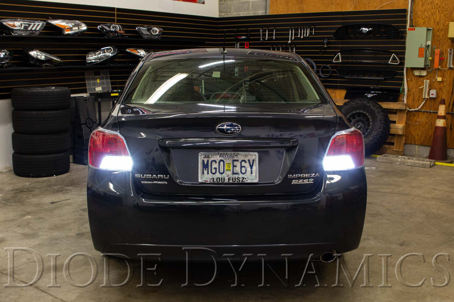 Diode Dynamics 2012-2016 Subaru Impreza 2012-2014 WRX WRX STI Sedan Tail as Turn Backup Module DD3042