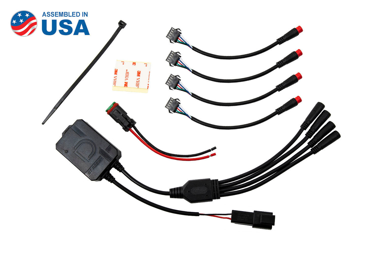 Diode Dynamics Bluetooth RGBW M8 Controller 1 Inch DD3066