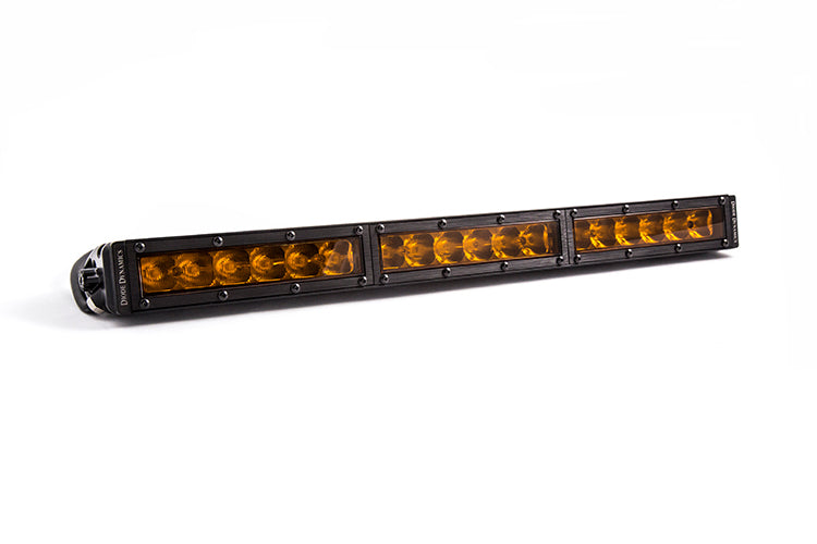 Diode Dynamics Stage Series 18 Inch LED Light Bar Single Row Straight Amber Driving Each DD5038