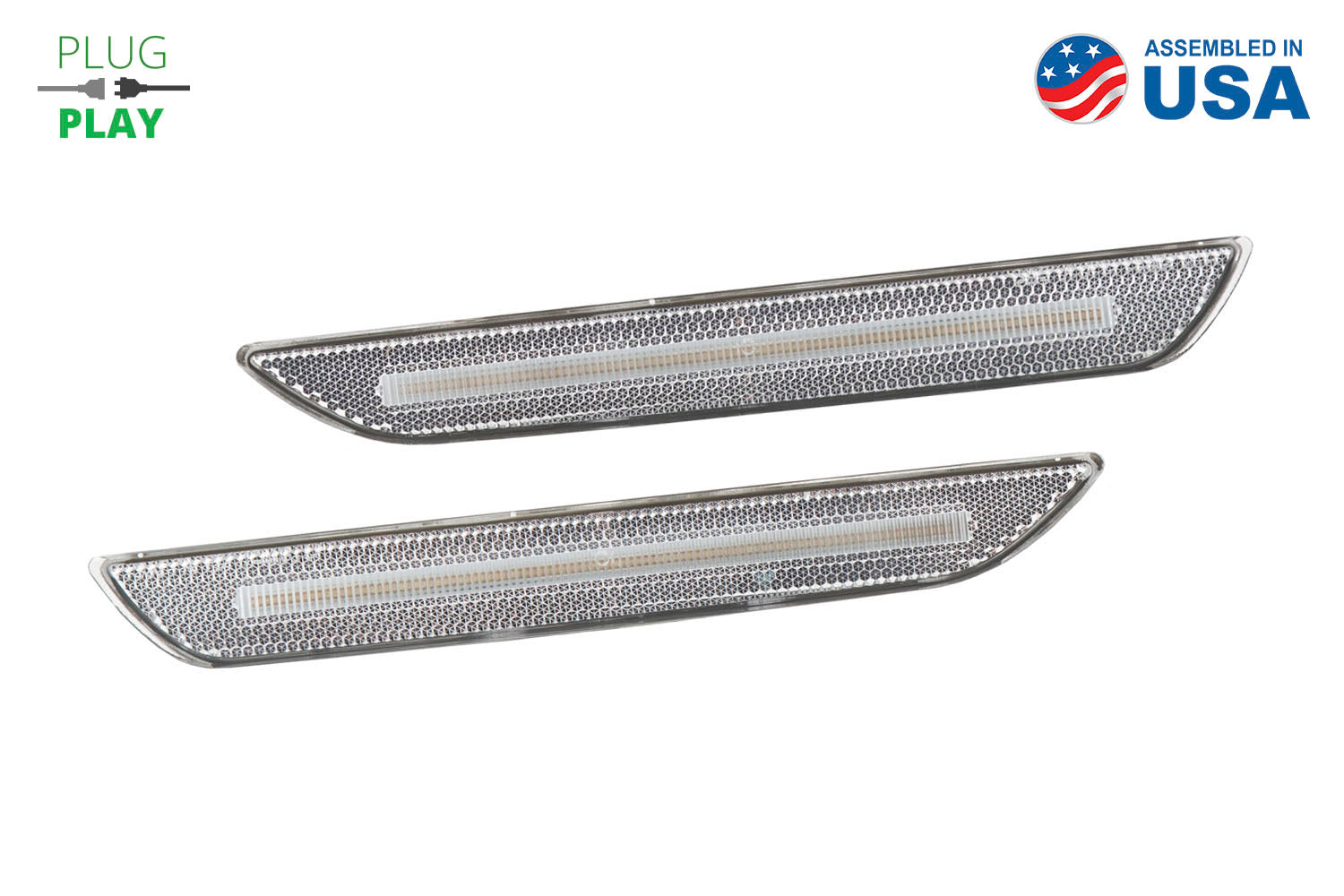Diode Dynamics 2015-2021 Ford Mustang EU/AU LED Sidemarkers Clear pair DD5071