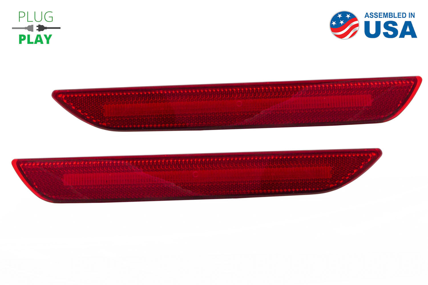 Diode Dynamics 2015-2021 Ford Mustang EU/AU Red pair LED Sidemarkers DD5072