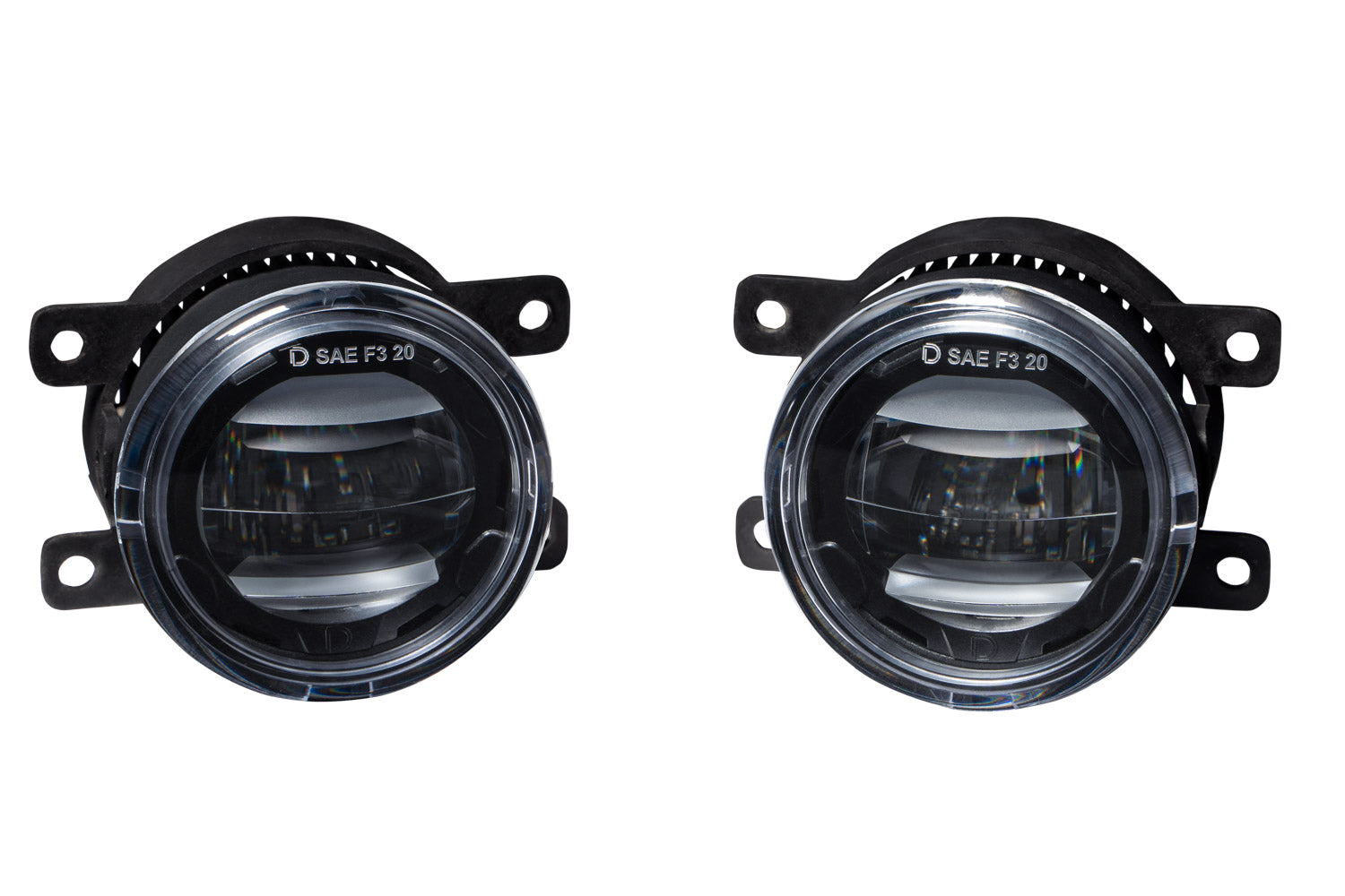 Diode Dynamics 2015-2017 Ford Mustang pair Elite Series Type A Fog Lamps White Pair Fog Lights DD5128P
